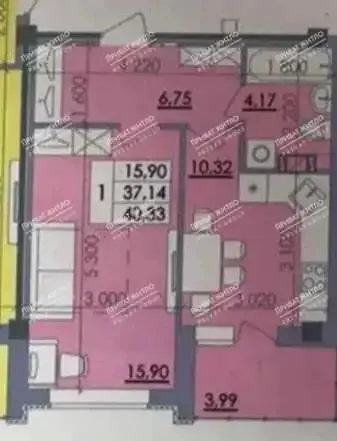 Однокімнатна квартира з ремонтом на Браїлках | Приват житло