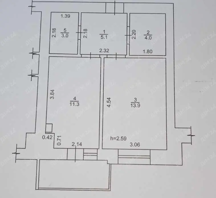 Однокімнатна квартира в новобудові! | Приват житло