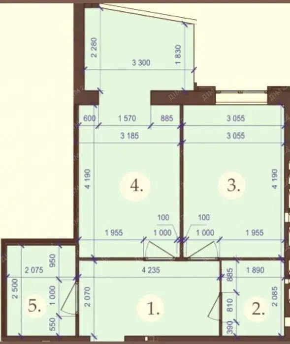 Продаж великої 1-кімнатної квартири в новобудові – ідеальна база для вашого дизайну | Приват житло