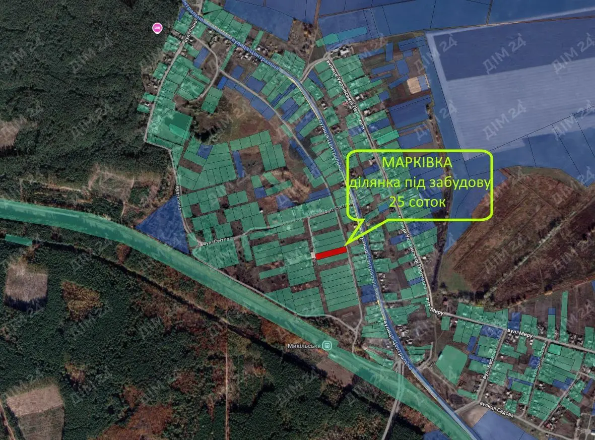 Марківка. Ділянка під забудову. | Приват житло