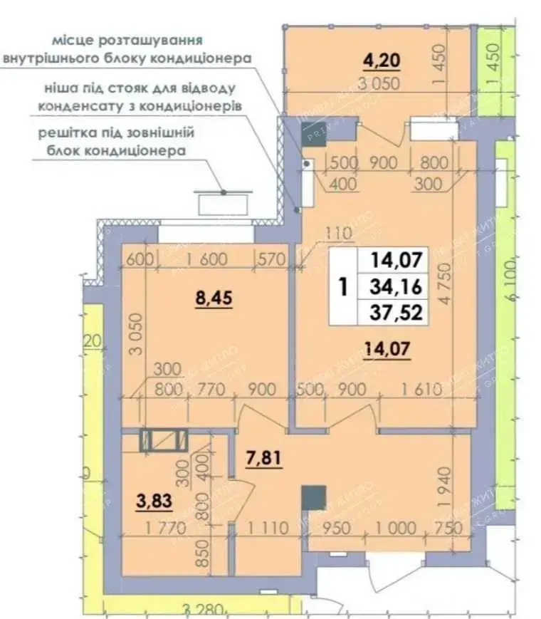 Найцікавіша пропозиція, 1-кімнатна квартира в ЖК Пелюстковому. | Приват житло