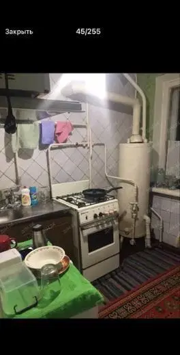 Двокімнатна з індивідуальним опаленням | Приват житло