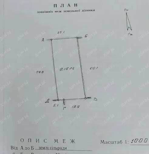 Земельна ділянка у с. Супрунівка | Приват житло