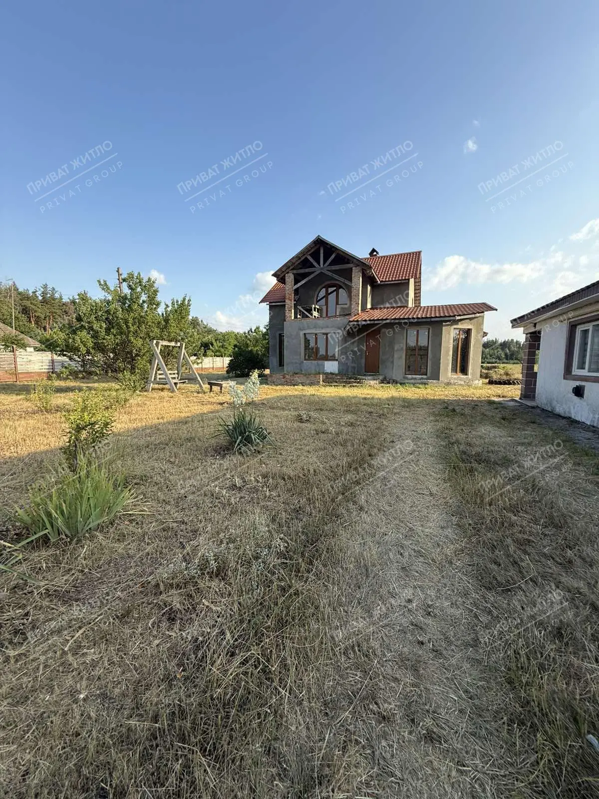 Будинок біля лісу | 2 об’єкти на ділянці 25 соток в Новосанжарському районі
 | Приват житло