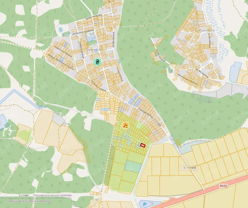 Ділянка в Верхолах | Приват житло