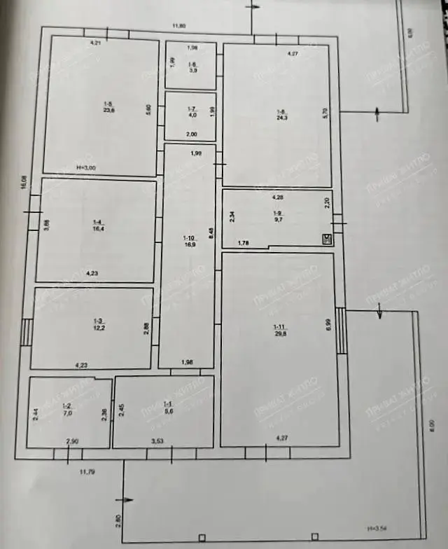 Продається сучасний цегляний будинок 296 м2 | Приват житло