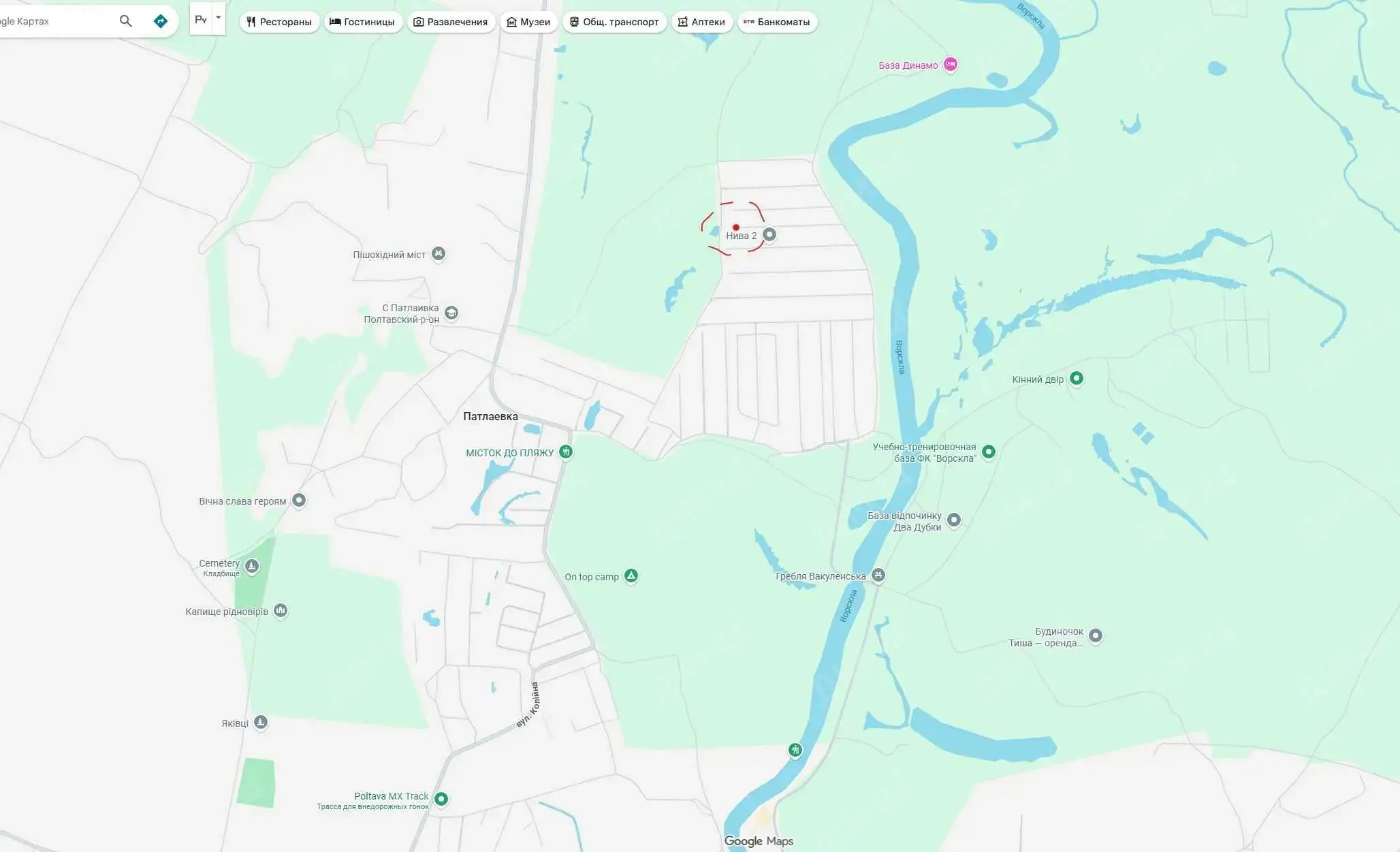 Дачна ділянка в Патлаївці | Приват житло