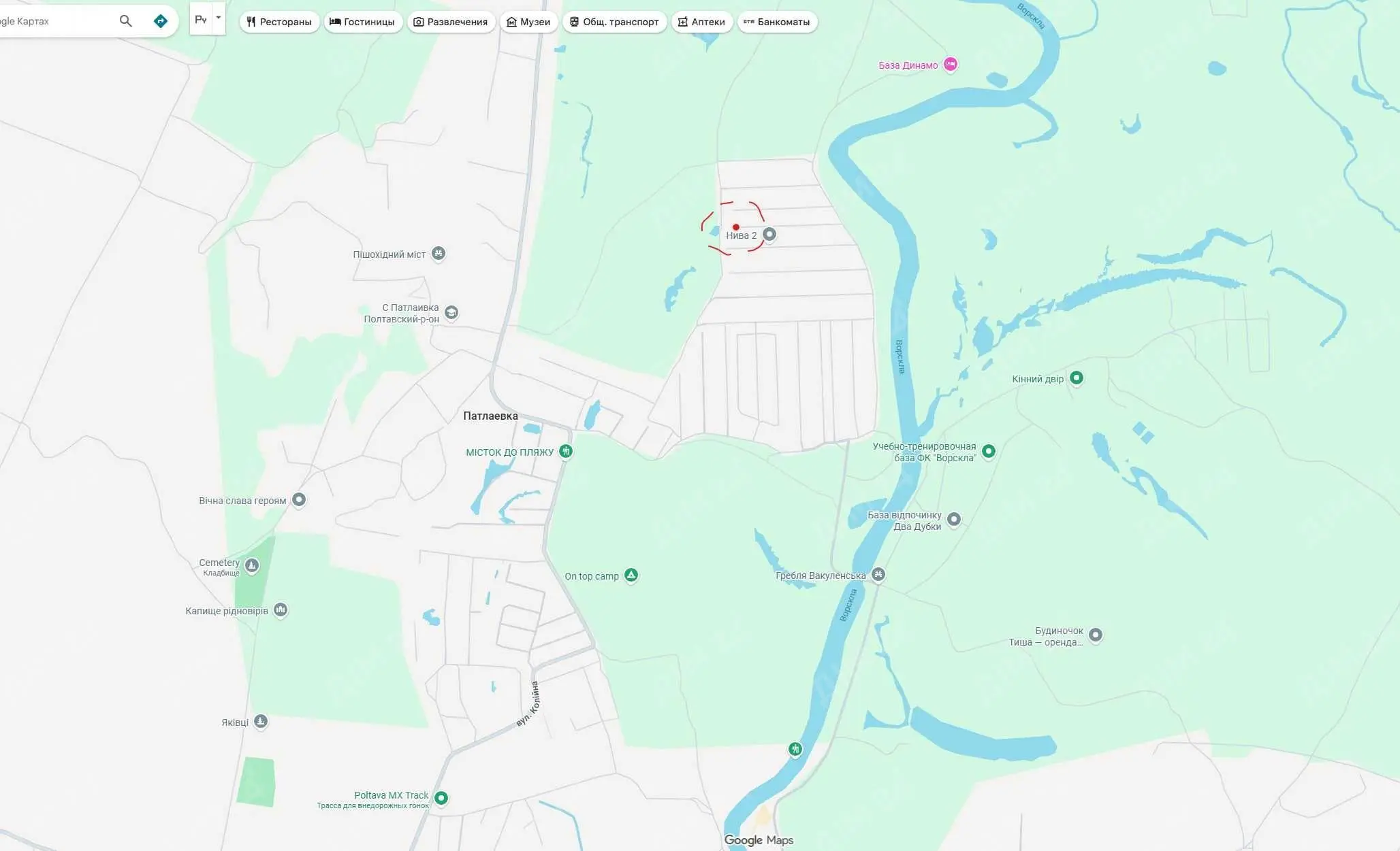 Дачна ділянка в Патлаївці | Приват житло