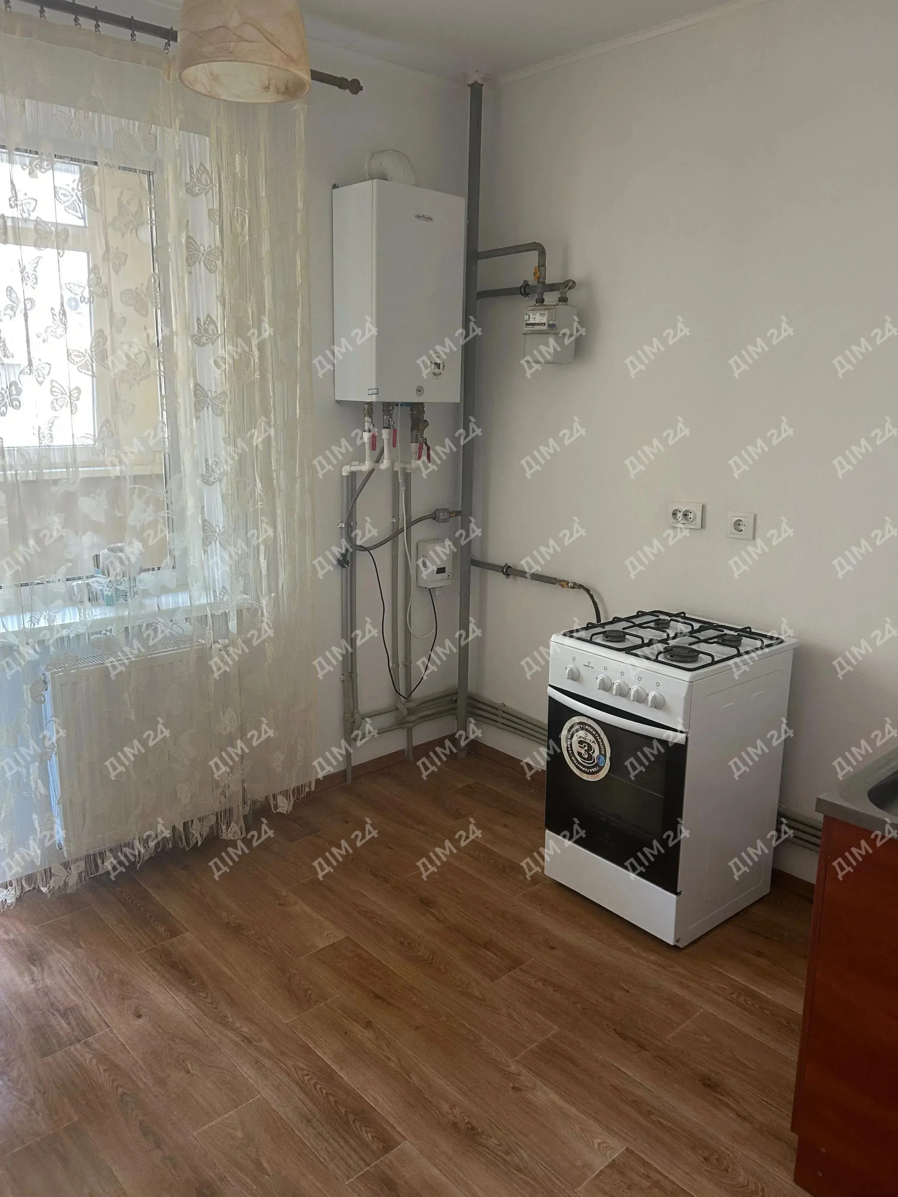 1-кімнатна квартира 43 м² з індивідуальним опаленням | Приват житло
