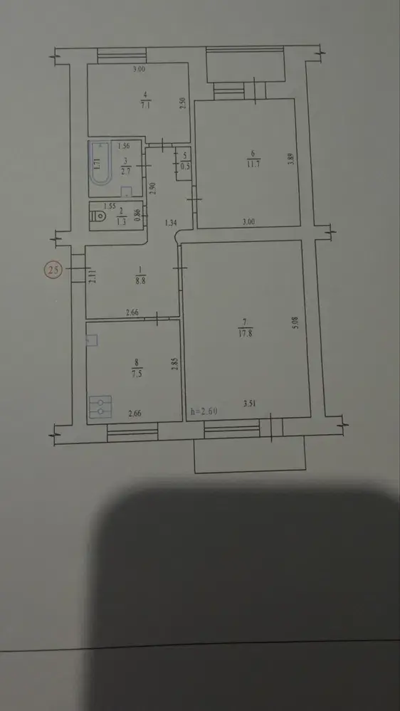 Продаж 3 - кімнатної квартири в районі Агрнарної академії | Приват житло