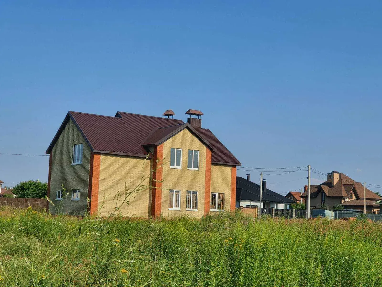 Продаем новый дом без внутренних работ, Полтава. | Приват житло